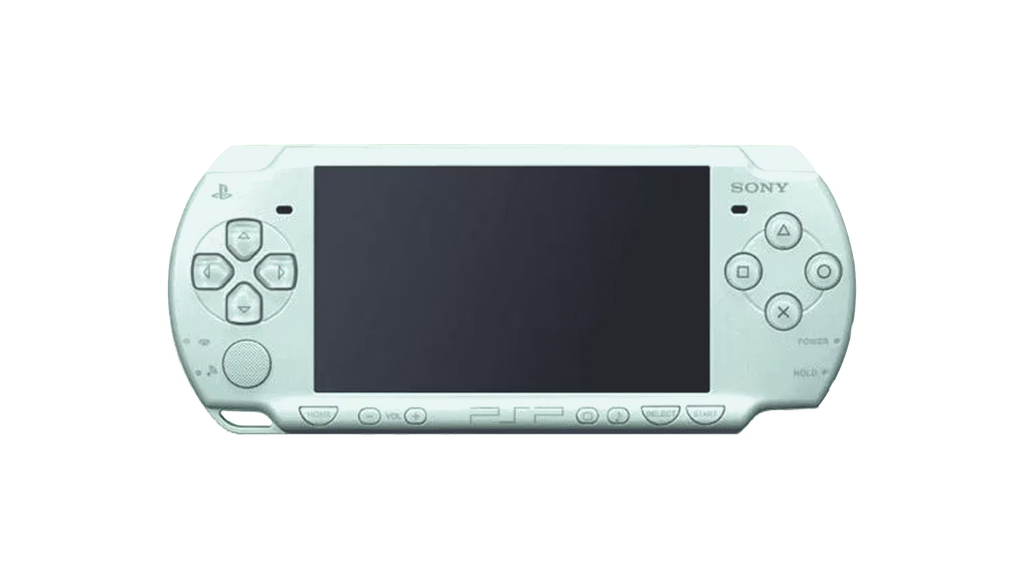 Console PlayStation Portable 2000 [PSP 2000][Vert menthe][Importation japonaise dézonée] – État avec rayures et éraflures